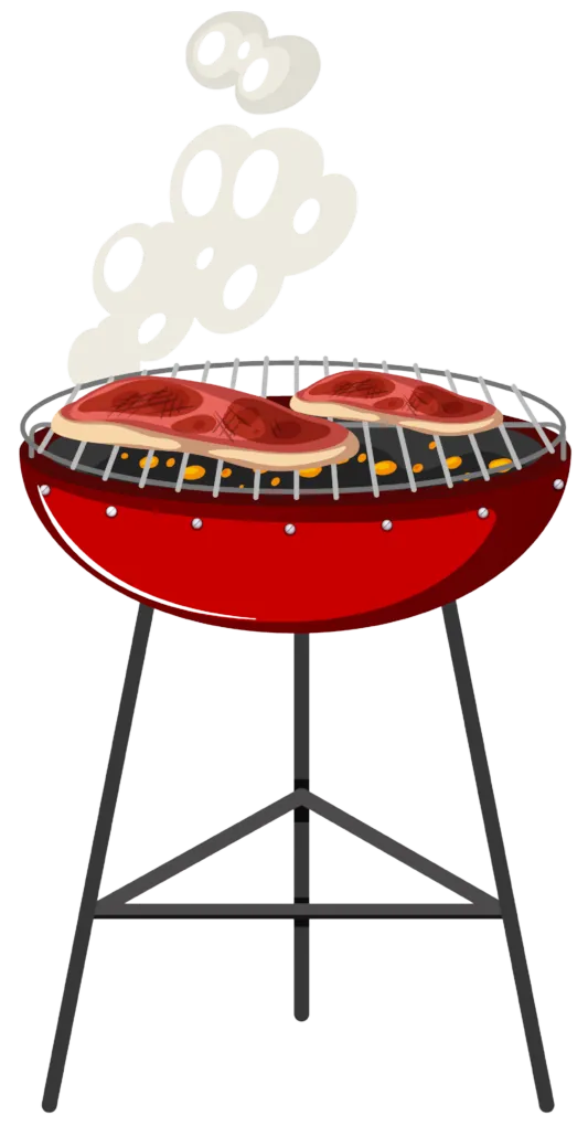 Location barbecue camping